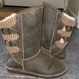 Bearpaw chestnut Boshie Neverwet boots